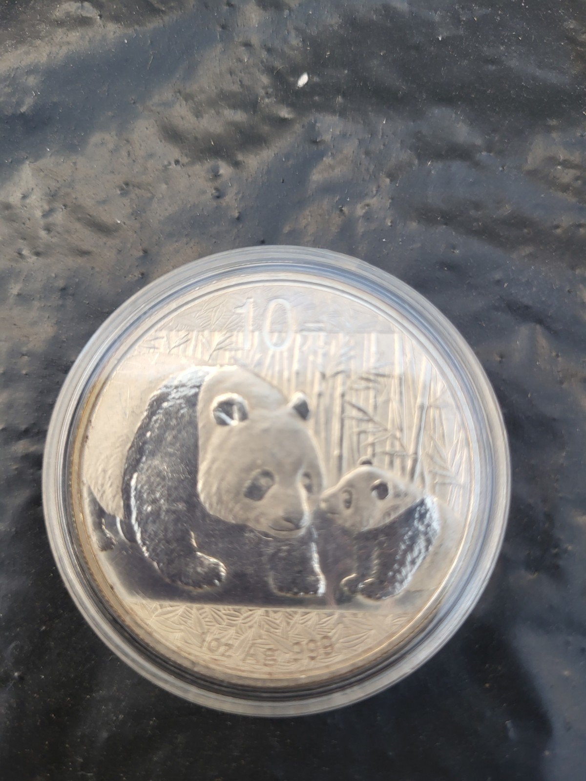 1oz zilver Panda 2011 (1-1), Ophalen of Verzenden, Overige landen, 10 euro, Zilver