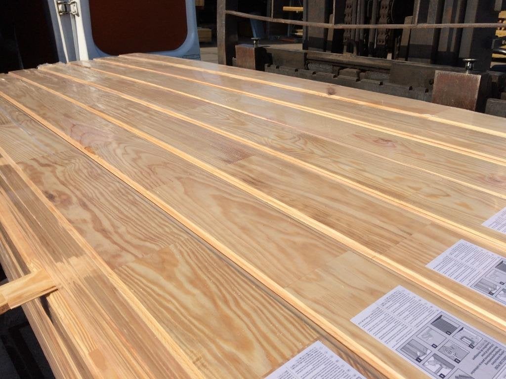 Grenen planken 18 x 195 hout tbv vloer of wand Bullinga