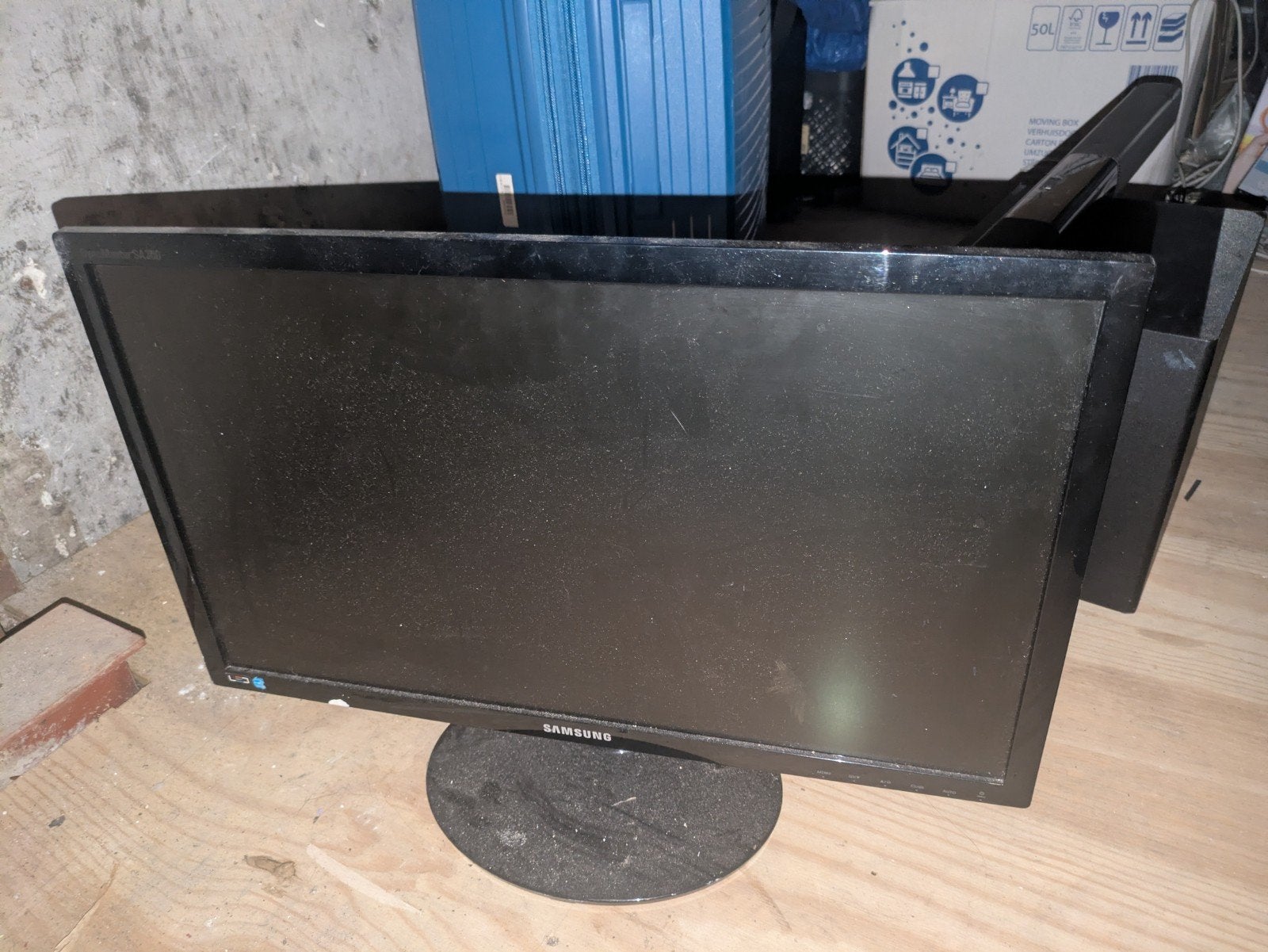 Samsung monitor LS23A300 met kabel - klein krasje, Ophalen, Gebruikt, HDMI, Full HD