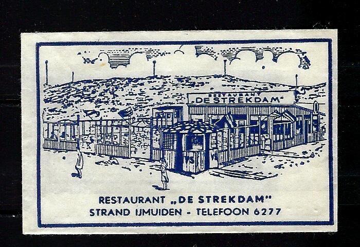 34 IJmuiden rest DE STREKDAM, Ophalen of Verzenden, Nederland