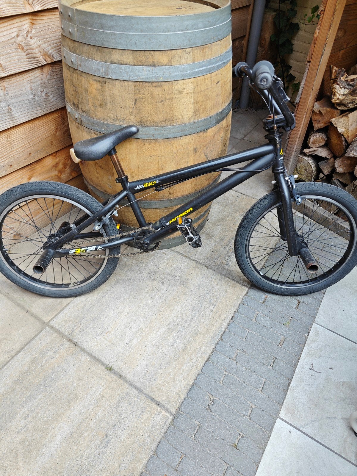 Brad Merida 3 BMX met pegs, Fietsen en Brommers, Fietsen | Crossfietsen en BMX, Ophalen, Staal, Velgrem, 20 tot 24 inch