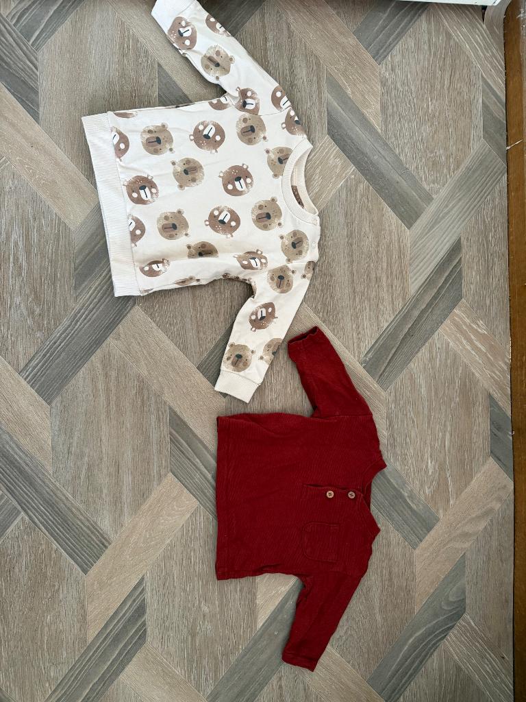 Zak vol babykleertjes maat 44 t/m 74, Ophalen, Gebruikt, Maat 74