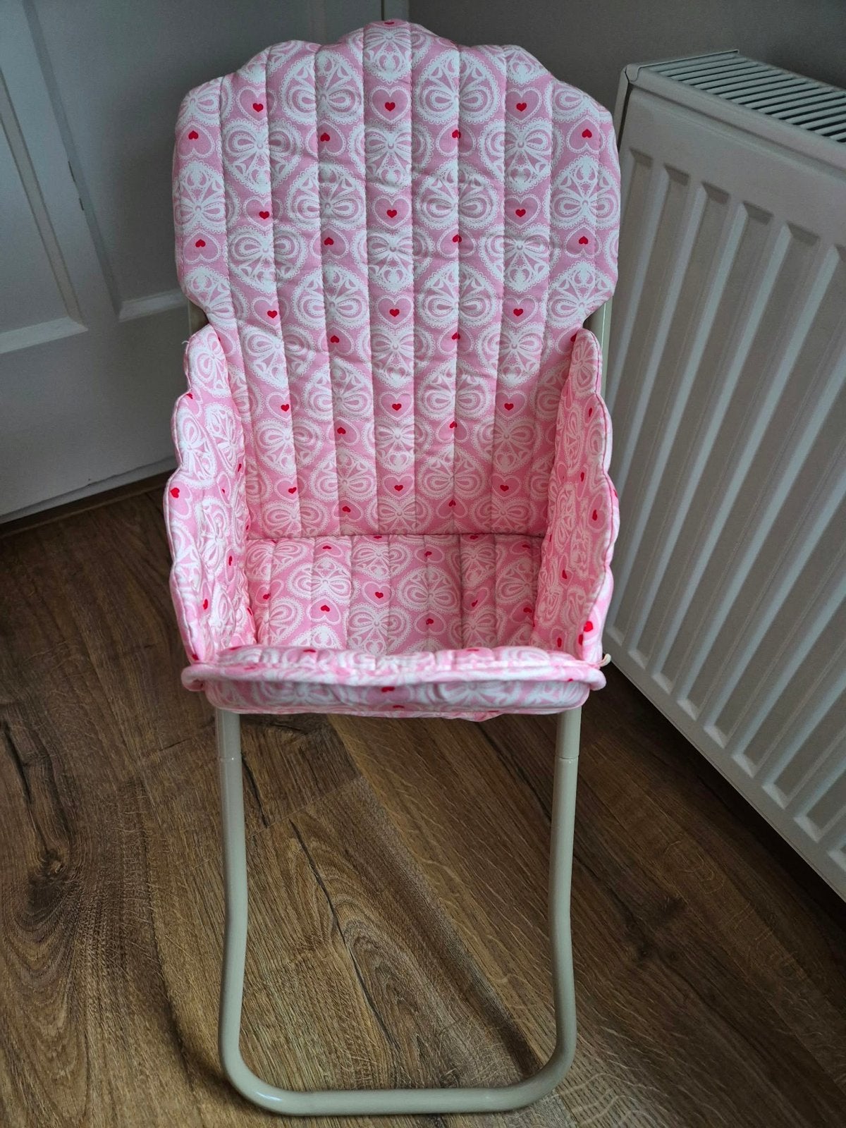 Konges Slojd Poppenstoel en Commode - Roze met Hartjes, Ophalen, Zo goed als nieuw, Overige typen