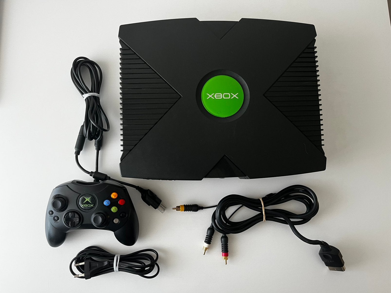 Xbox Original modded, Spelcomputers en Games, Spelcomputers | Xbox Original, Zo goed als nieuw, Met 1 controller, Ophalen of Verzenden