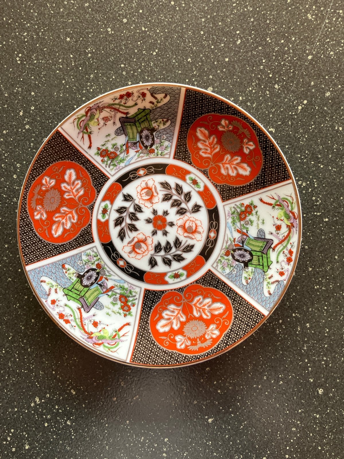 Chinees Wandbord - Imari Stijl - 16 cm, Ophalen of Verzenden