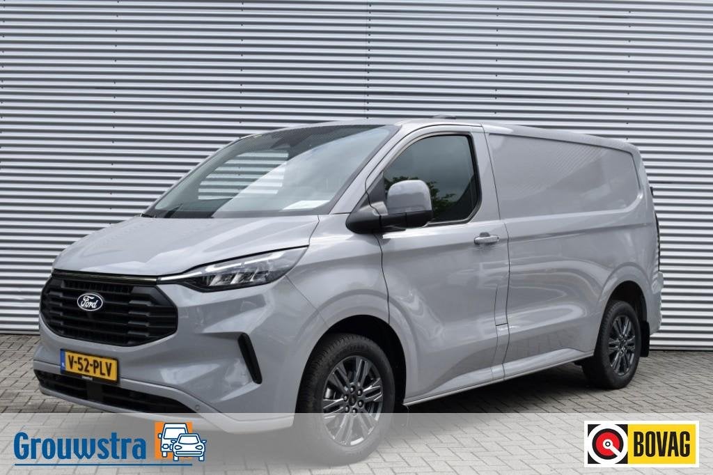 Ford TRANSIT CUSTOM  L1H1 2.0 300 AUT8 LIMITED / APPLE/ANDRO, Auto's, Bestelauto's, 2500 kg, Bedrijf, Diesel, Ford