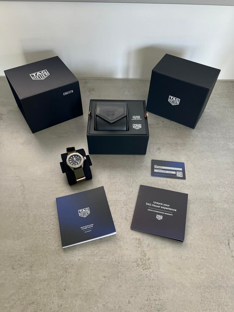 TAG HEUER AQUARACER PROFESSIONAL 200 SOLARGRAPH SUNDOWNER, Ophalen, Overige materialen, Overige merken, Onbekend