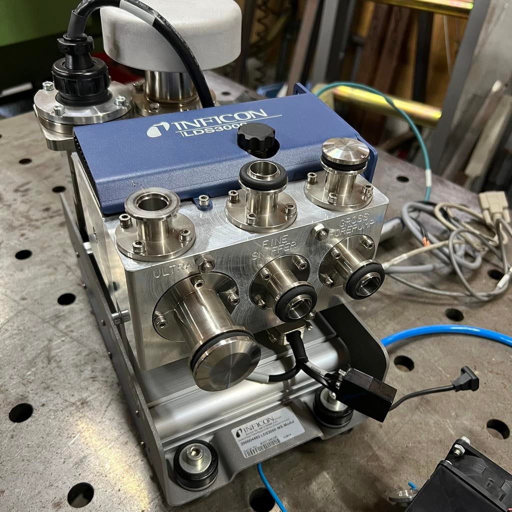 INFICON 560-300 LDS3000 Helium-lektester, Ophalen of Verzenden, Zo goed als nieuw, Druk