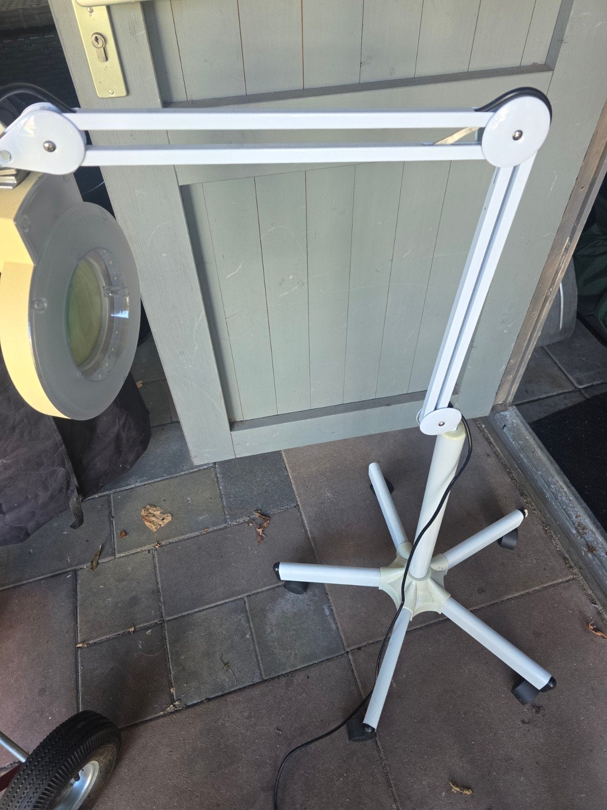 Loeplamp LED Verlichting VidaXL op wielen, Ophalen, Gebruikt, Loeplamp