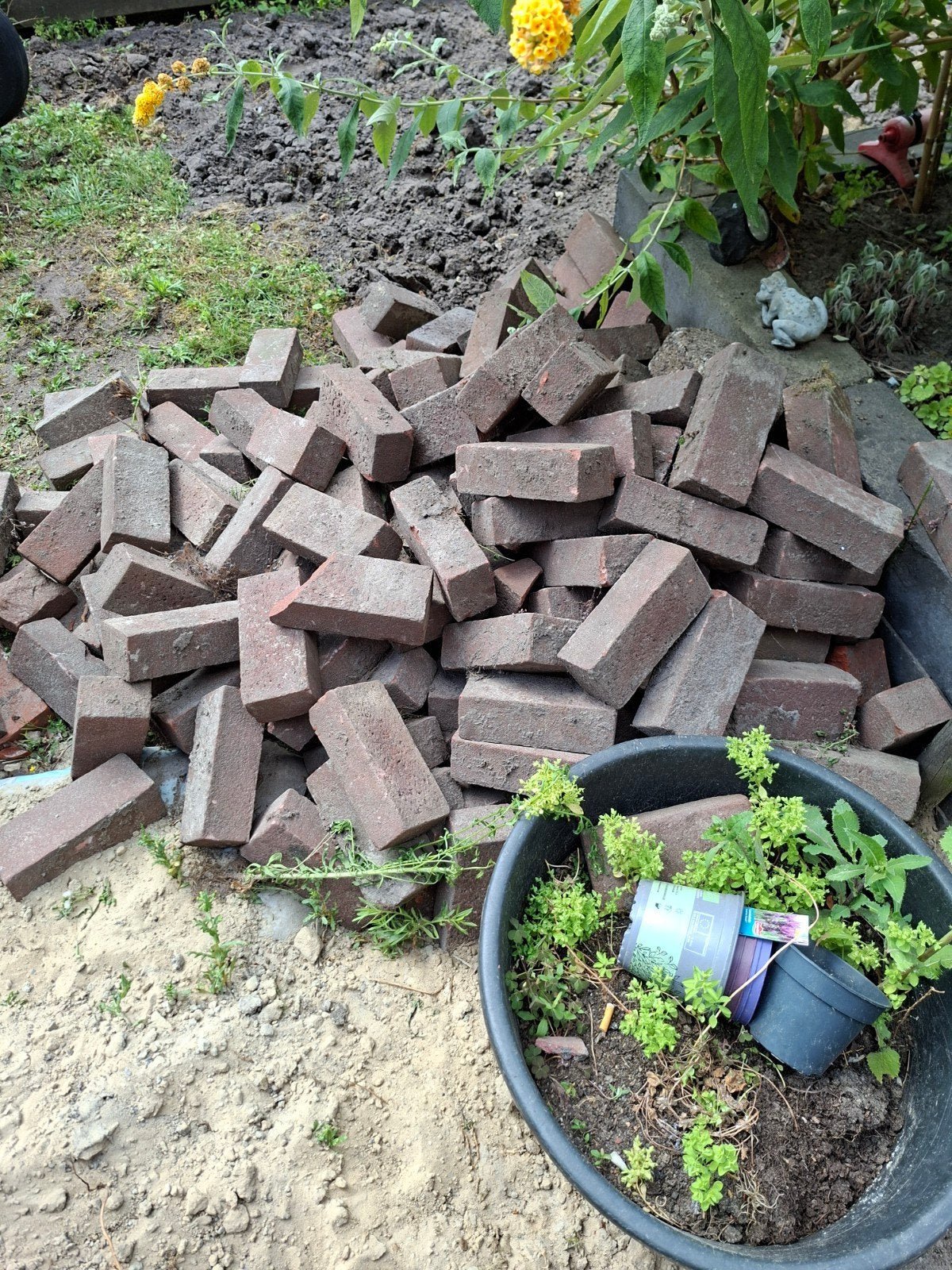 Klinkers, Tuin en Terras, Ophalen of Verzenden, Gebruikt, Beton, Klinkers