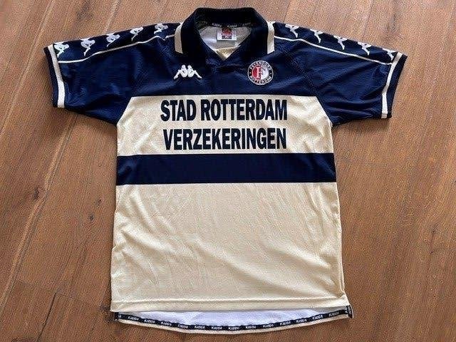 Origineel Feyenoord uitshirt 2000/2001, Maat XL, Ophalen of Verzenden, Zo goed als nieuw, Shirt