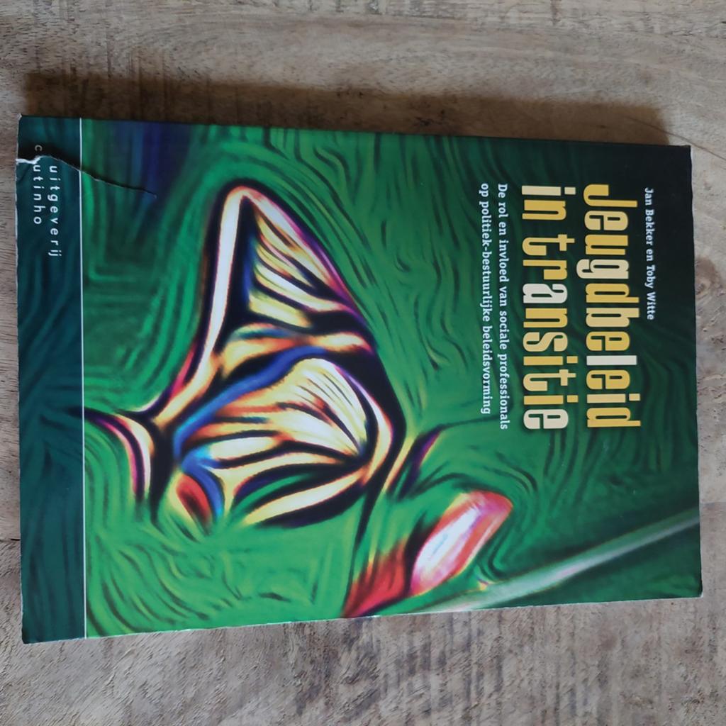 Toby Witte - Jeugdbeleid in transitie, Boeken, Ophalen of Verzenden, Gelezen, Toby Witte; Jan Bekker