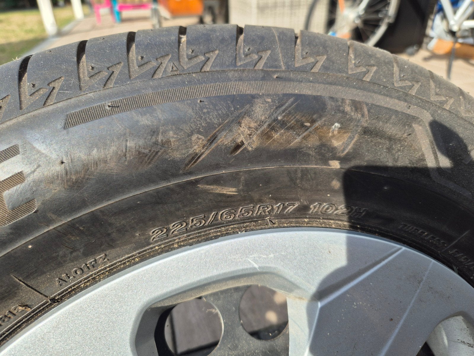 4 auto banden, Ophalen