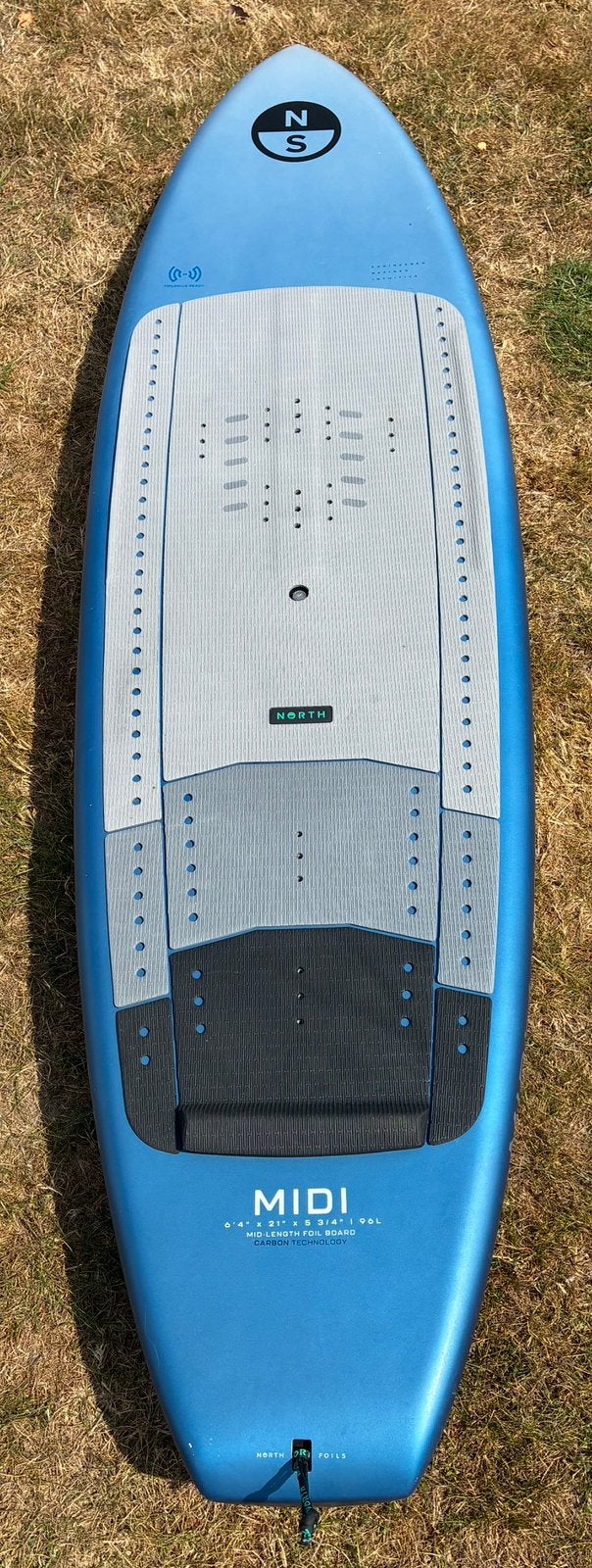 North Midi Midlength 96L (2025) inclusief boardbag, Ophalen, Gebruikt, Wingsurf-board