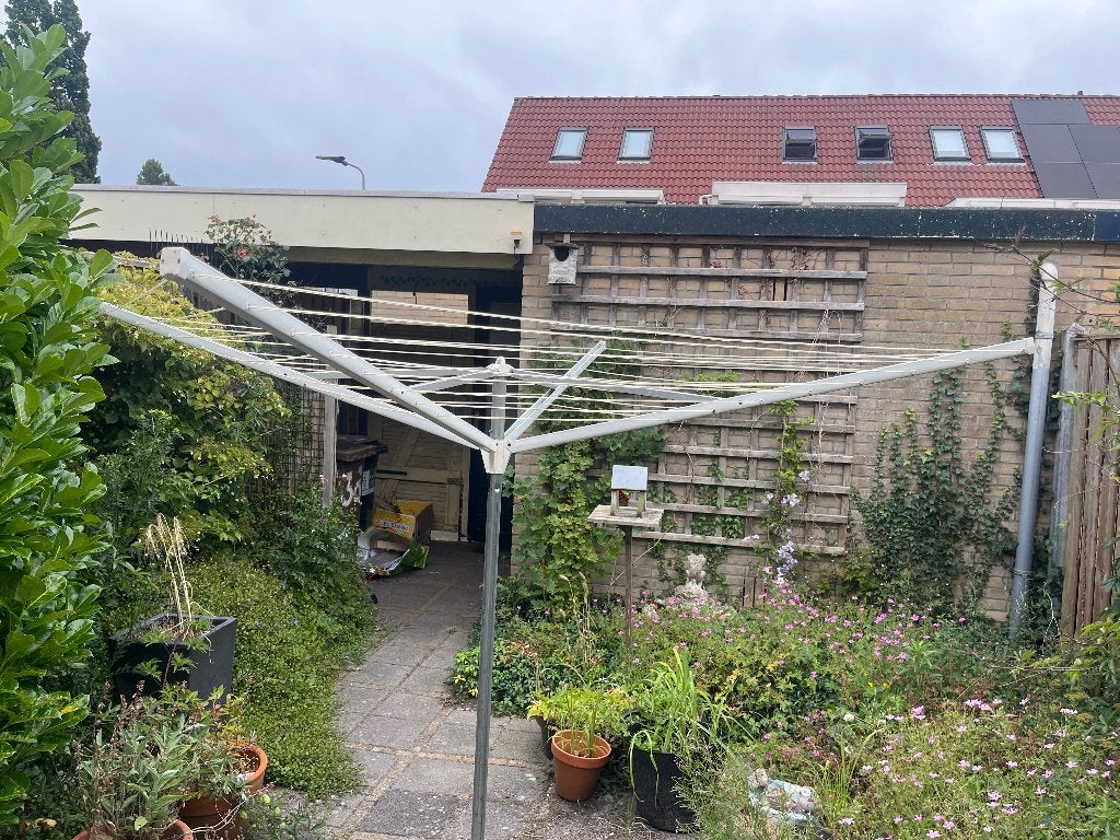 Droog molen voor de was., Ophalen, Gebruikt