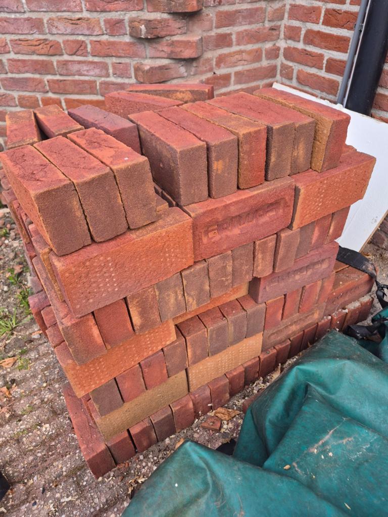 Bakstenen ongeveer 150 stuks., Ophalen of Verzenden, Bakstenen