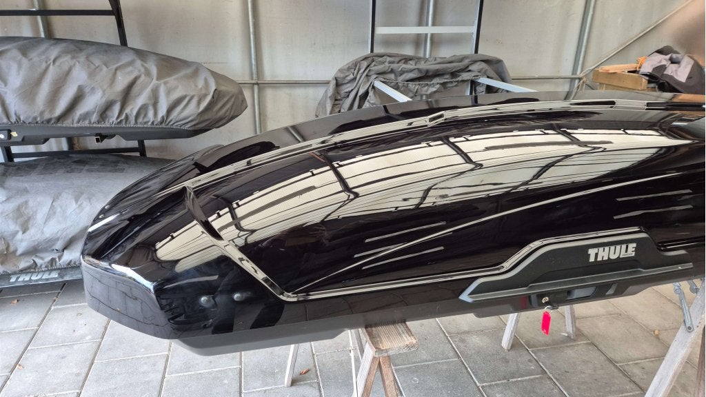 Thule Motion XT XL zwart 500 ltr. dakkoffer uit verhuur, Ophalen, Gebruikt, Thule Sweden AB, Borggatan 5, 335 73 Hillerstorp, Zweden