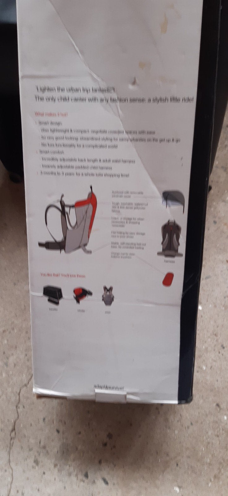 Te koop: Phil en Ted Rugdrager, Kinderen en Baby's, Babydragers en Draagdoeken, Ophalen, Zo goed als nieuw