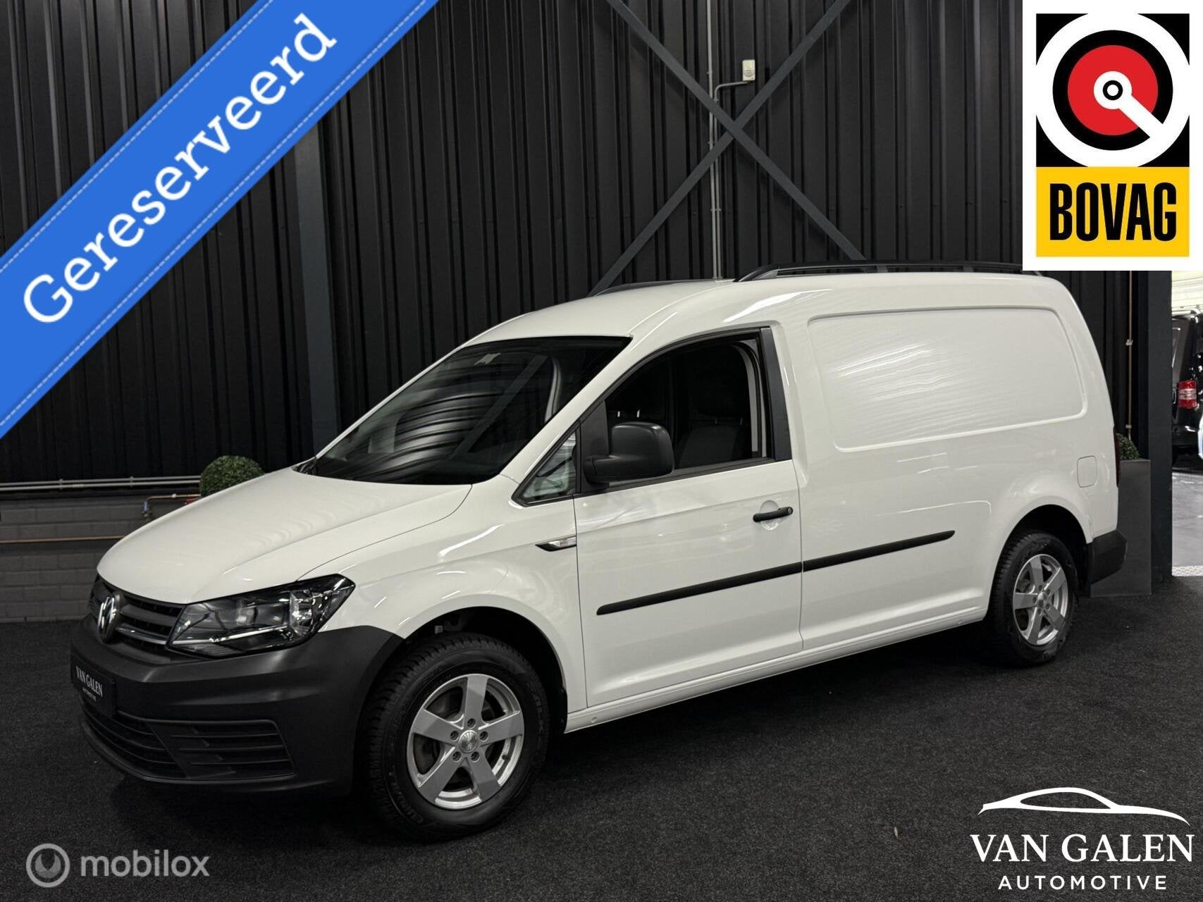 Volkswagen Caddy Maxi TSI DAB+|Carplay|Camera|GPS|MARGE!, Auto's, Bestelauto's, Voorwielaandrijving, 12 maanden, Stof, Euro 6