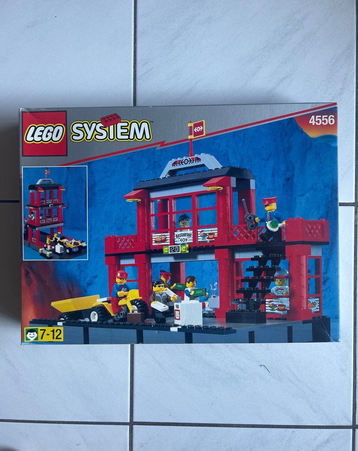 LEGO System 4556 - Treinstation (1999), Kinderen en Baby's, Speelgoed | Duplo en Lego, Ophalen, Lego, Compleet, Complete set