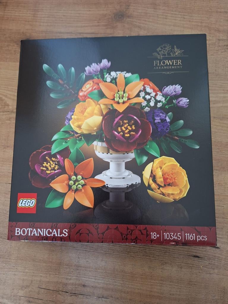 LEGO Botanicals 10345 Bloemenarrangement Nieuw, Overige thema's, Lego, Nieuw, Ophalen of Verzenden