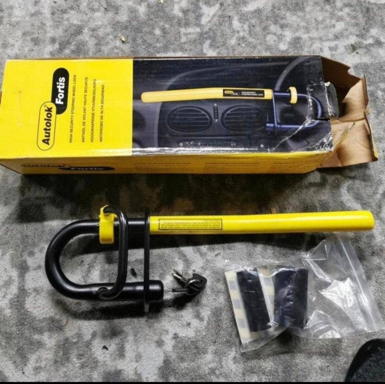 Autolok Fortis Stuurwielslot, nieuw, Auto diversen, Anti-diefstal, Ophalen of Verzenden