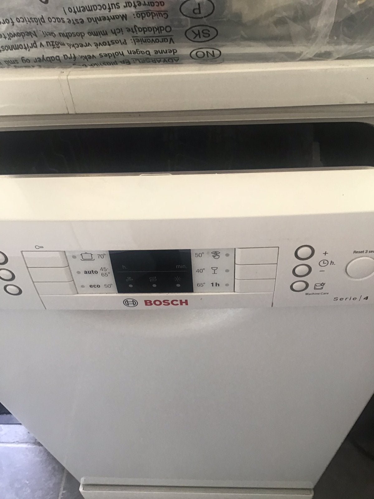 Bosch Smalle vaatwasser 45cm breed, Ophalen, Zo goed als nieuw, Minder dan 85 cm