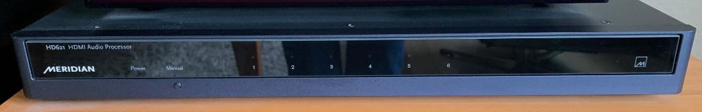 Meridian HD621 met NOS-SRx filter, Overige merken, Ophalen of Verzenden, Zo goed als nieuw, Minder dan 60 watt