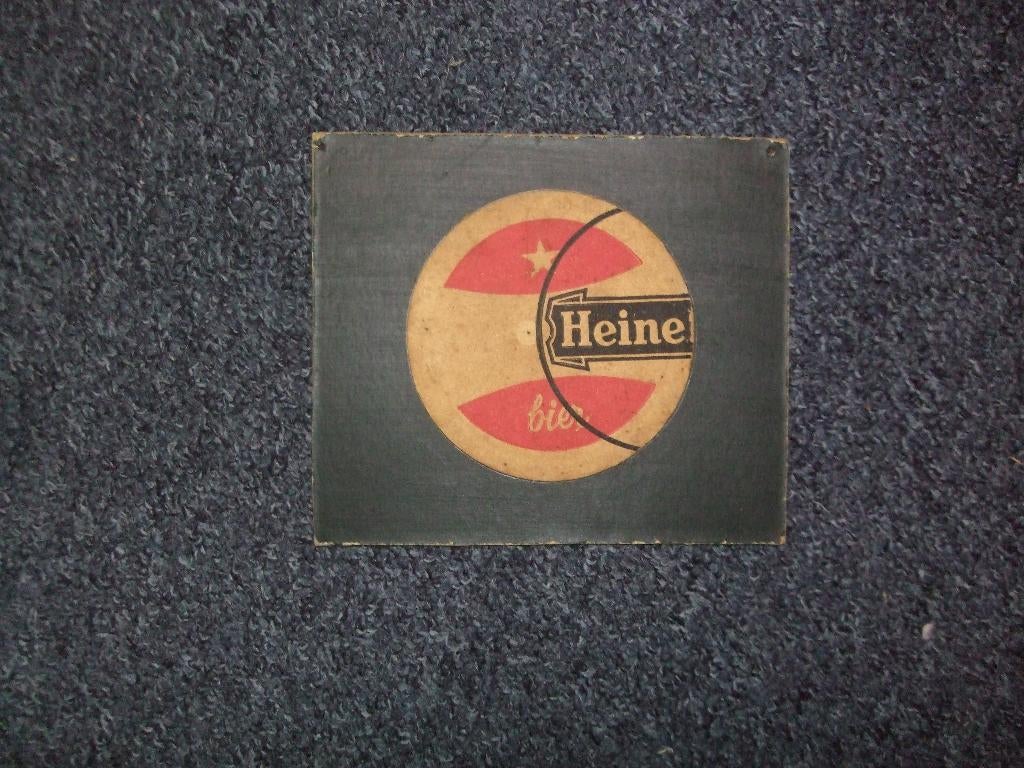 heineken bierviltje misprint, Ophalen of Verzenden, Gebruikt, Viltje(s), Heineken
