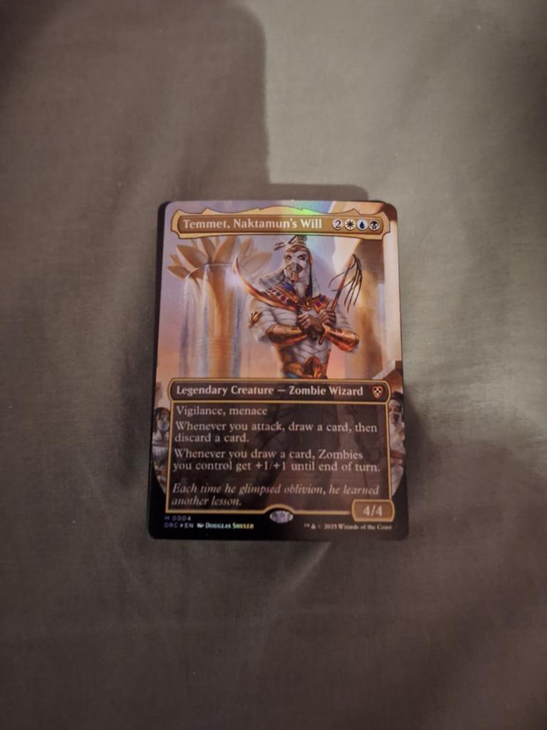 Temmet, Naktamun's Will - Magic: The Gathering Kaart, Ophalen, Meerdere kaarten