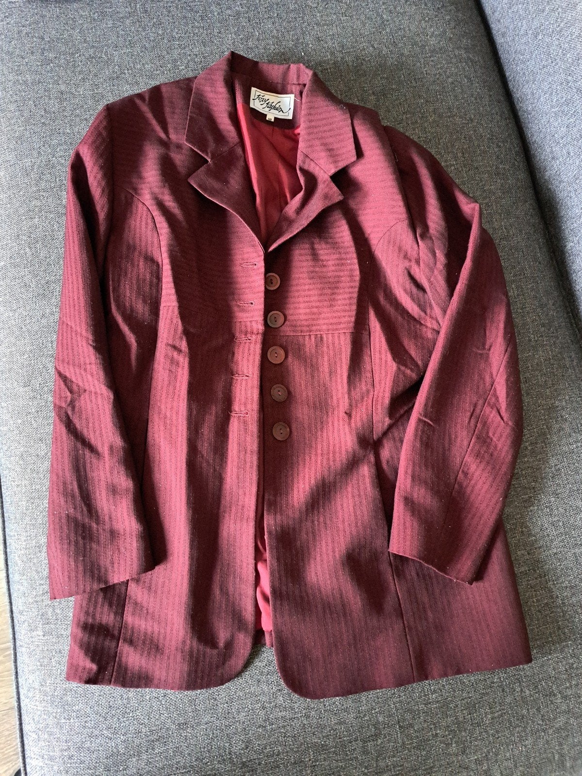Bordeauxrood pak maat 40, Ophalen of Verzenden, Gedragen, Maat 38/40 (M), Rood