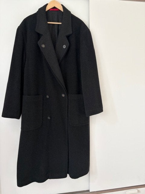Calamar nieuwe wollen jas maat 50(5XL), Zwart, Maat 46/48 (XL) of groter, Nieuw, Calamar