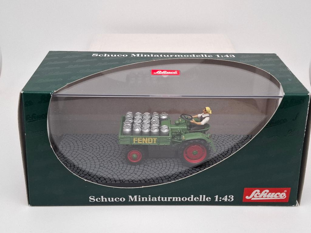 Fendt Landbouw Melktransport - Schuco 1/43, Verzenden, Zo goed als nieuw, Tractor of Landbouw, Schuco
