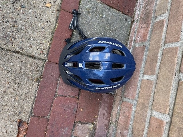 Bontrager Solstice fietshelm - Blauw, S, Gebruikt, Ophalen of Verzenden, Bontrager