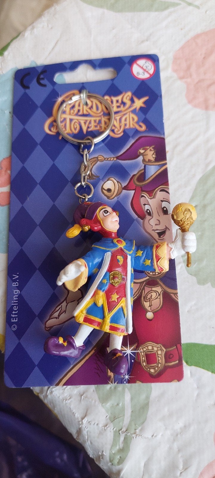 Pardoes Efteling sleutelhanger op origineel kaartje, Ophalen of Verzenden, Nieuw, Overige typen