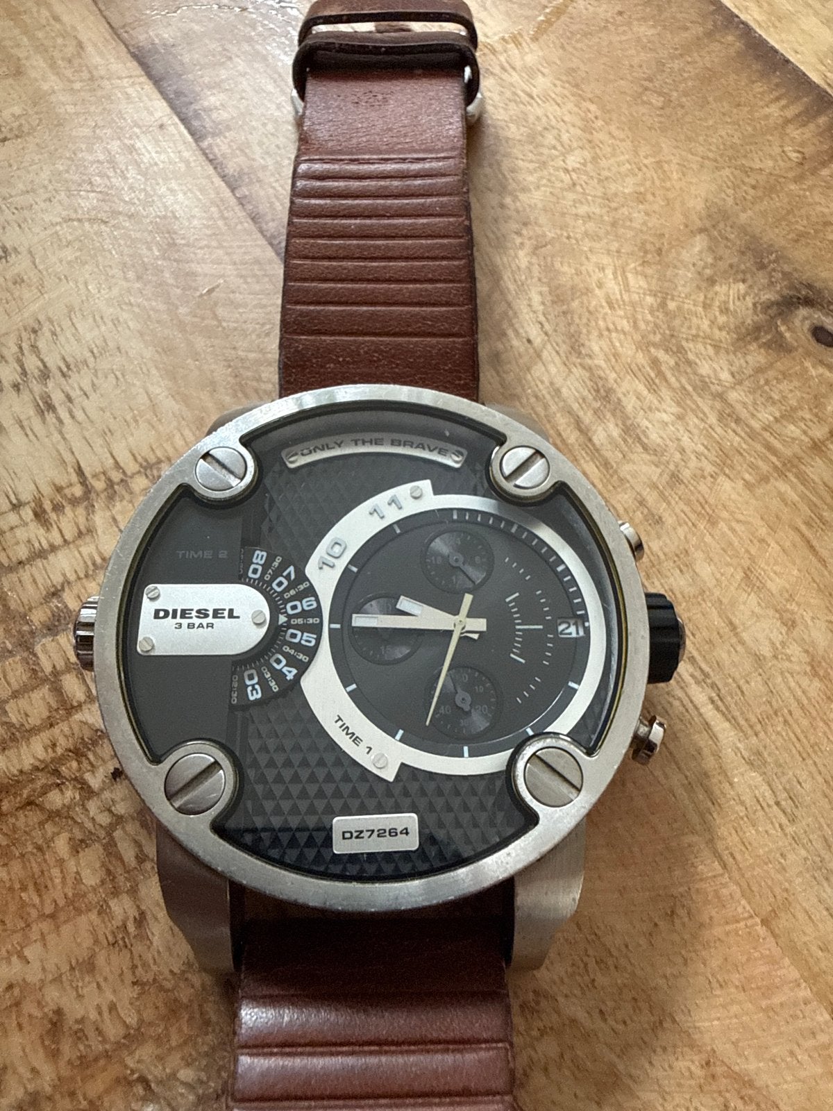 Diesel DZ7264 Herenhorloge - Stoer en Stijlvol, Staal, Polshorloge, Ophalen, Overige merken