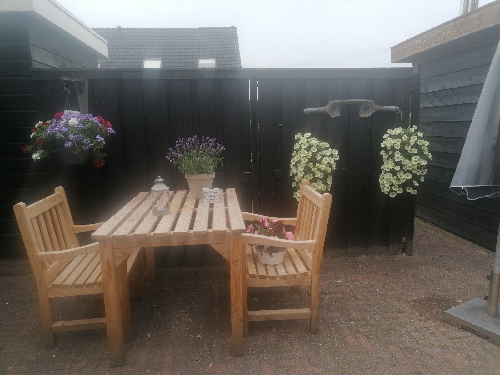 Douglas.  tuinset, Ophalen, Hout