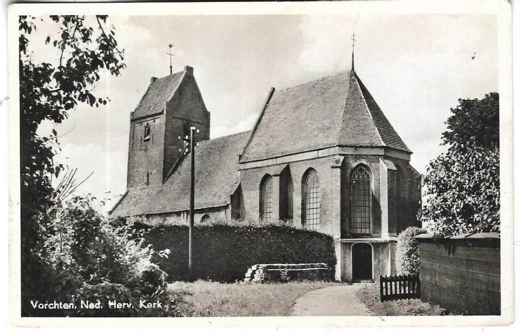V78 Vorchten  Ned Herv Kerk, Ophalen of Verzenden, 1940 tot 1960, Gelopen, Gelderland