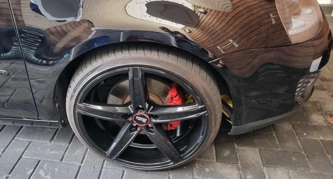 19 inch MAM-ox18 lichtmetalen met zgan banden, Auto-onderdelen, Banden en Velgen, Ophalen of Verzenden, 19 inch, 225 mm, Zomerbanden