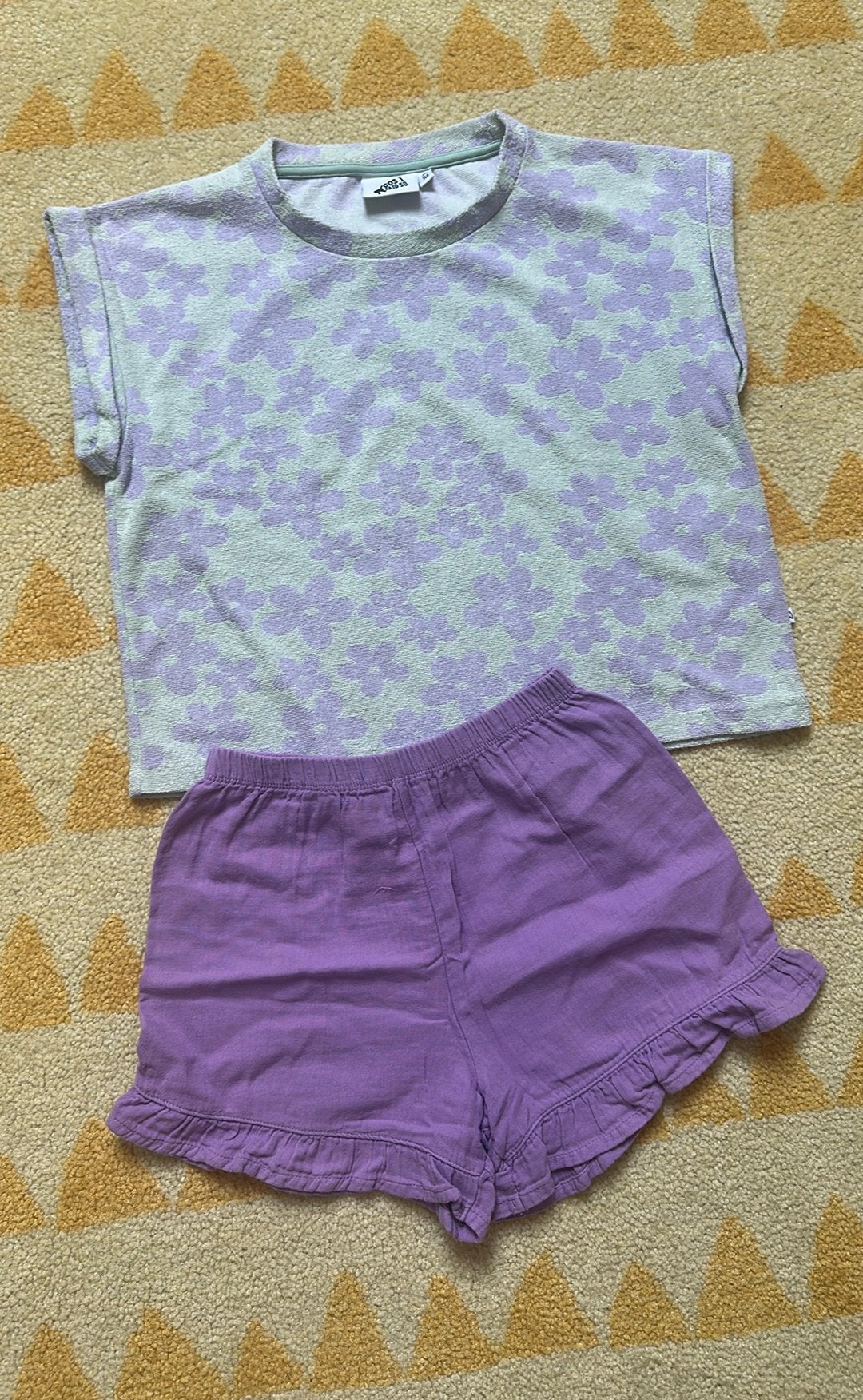 Cos I said so shirt Petit Blush short maat 140, Ophalen of Verzenden, Zo goed als nieuw, Meisje, Setje