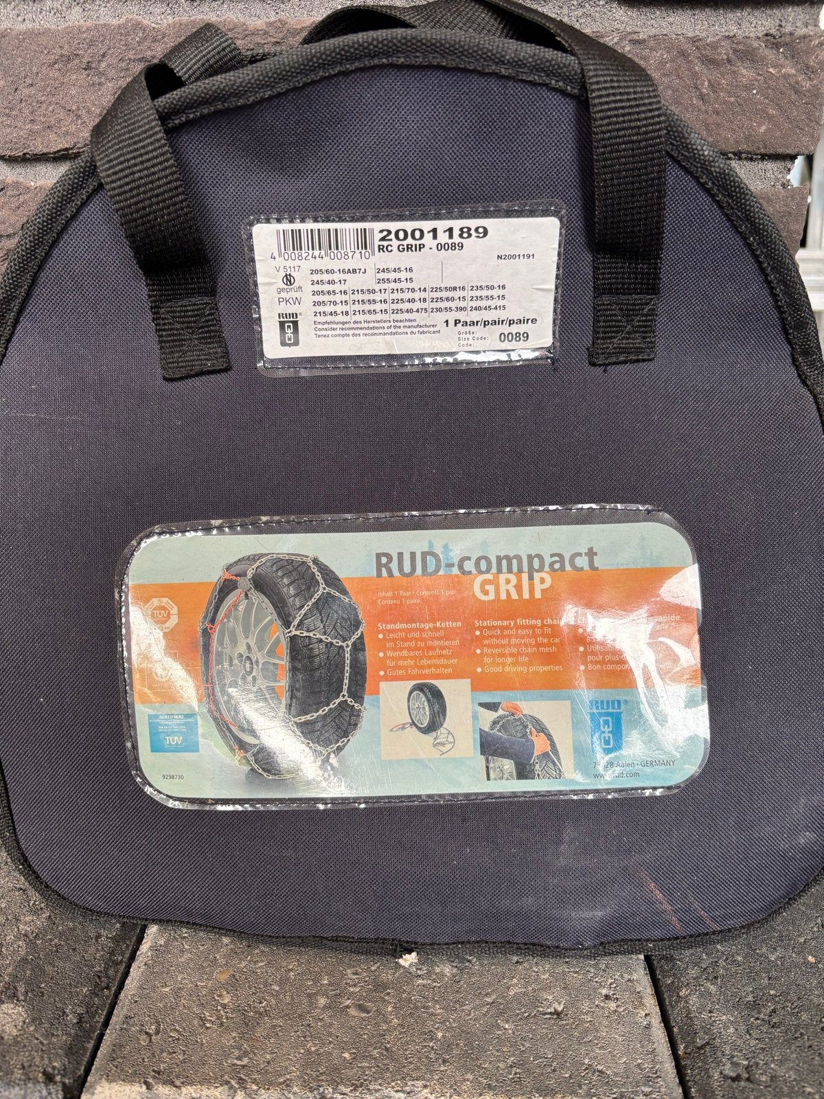 RUD-compact GRIP sneeuwkettingen, Ophalen, Zo goed als nieuw