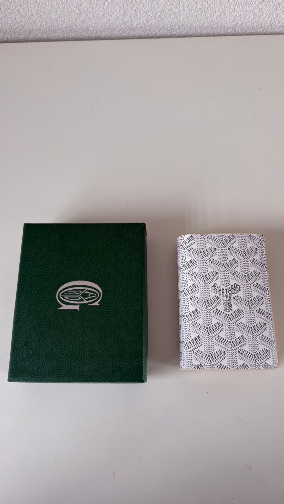 Goyard Saint-Pierre Cardholder Wallet White, Ophalen of Verzenden, Nieuw, Wit, Leer