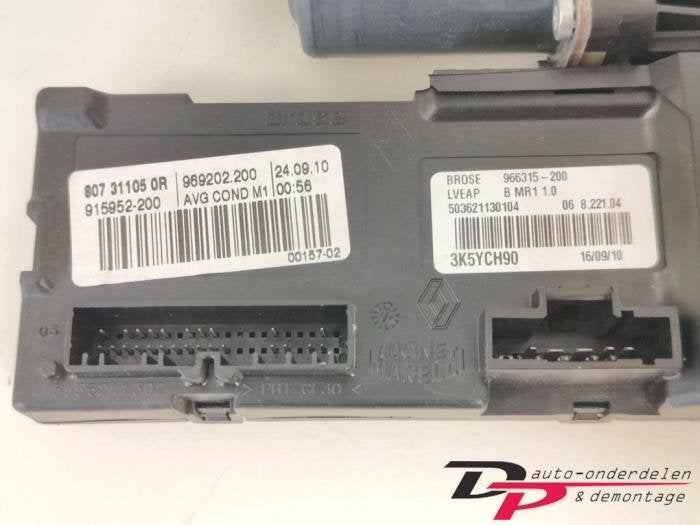 Raammotor Portier van een Renault Grand Scenic, Gebruikt, -, Renault, -