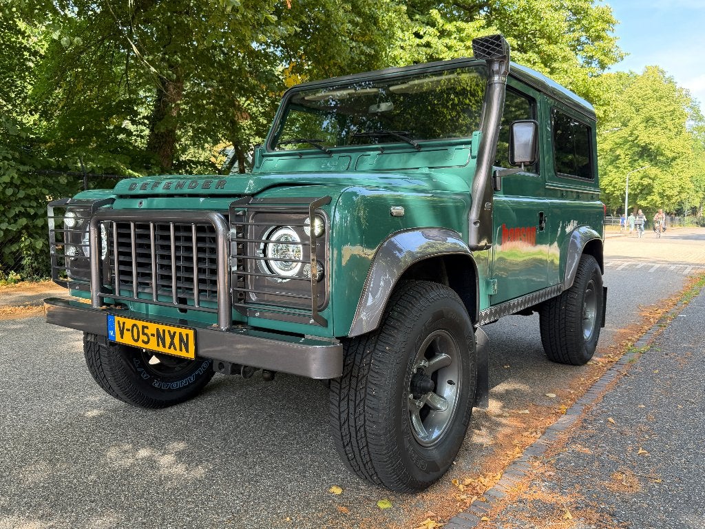 ZGAN Defender 90 2.5D Gerestaureerd Belastingvrij APK 2028, Auto's, Zwart, 4 cilinders, 2495 cc, 68 pk