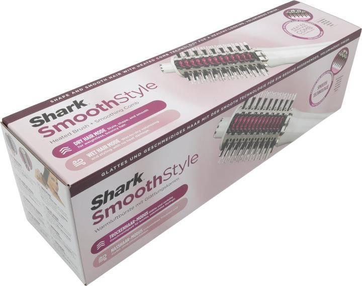 Shark Smooth style warmteborstel, Ophalen of Verzenden, Zo goed als nieuw, Krultang of Stijltang