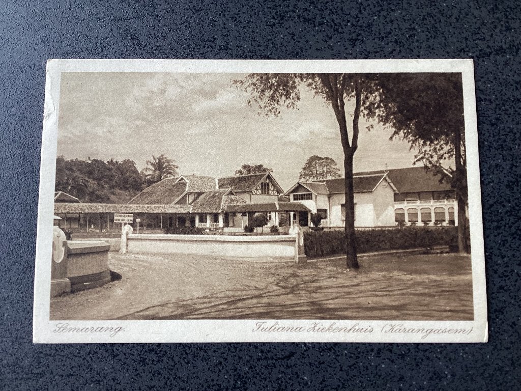 Semarang.  Indonesië.  No 6., Verzenden, 1920 tot 1940, Ongelopen, Buiten Europa