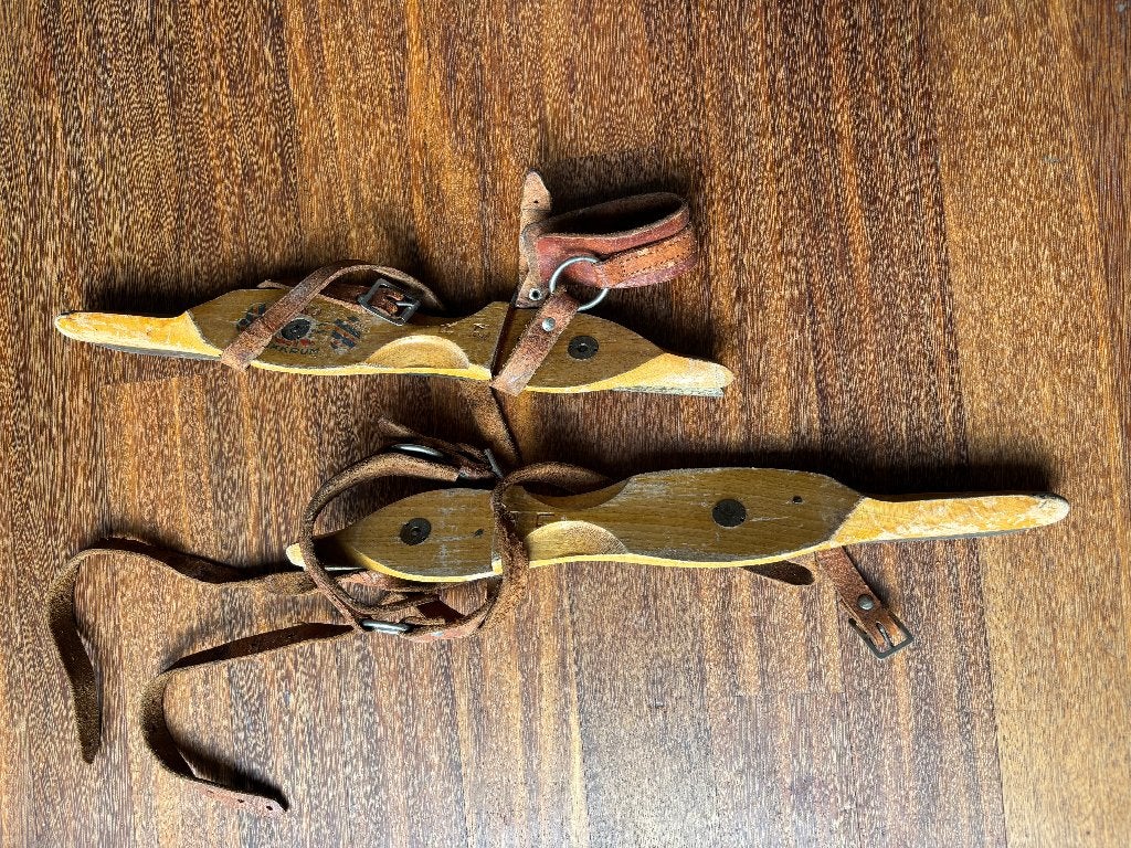 Vintage schaatsen, Ophalen of Verzenden, Gebruikt, Friese doorlopers, Overige merken