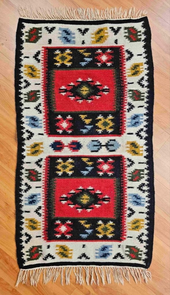 Kelim kleed 107/60 cm, 100 tot 150 cm, Djt@dejuistetoon.eu, Zo goed als nieuw, Mon Plaisir 19, Etten-Leur, Netherlands