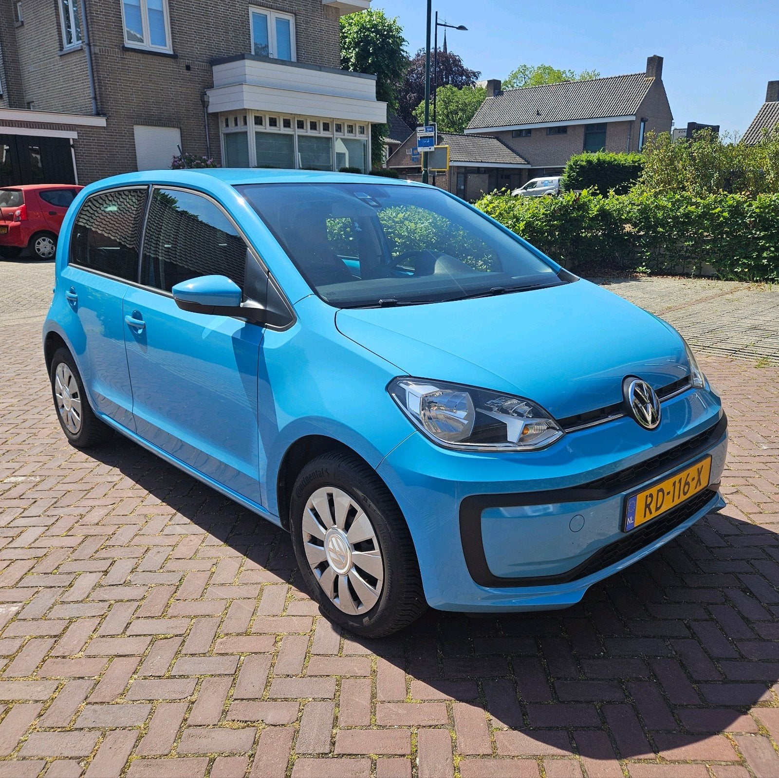 Volkswagen Move Up! 4-deurs | Teal Blue | APK Jan 2027, Auto's, Volkswagen, Particulier, up!, Airbags, Airconditioning, Bluetooth
