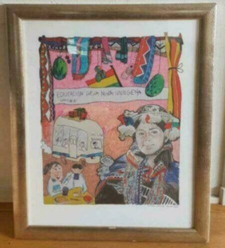 Litho Willem van den Broek Unicef 2007, Ophalen